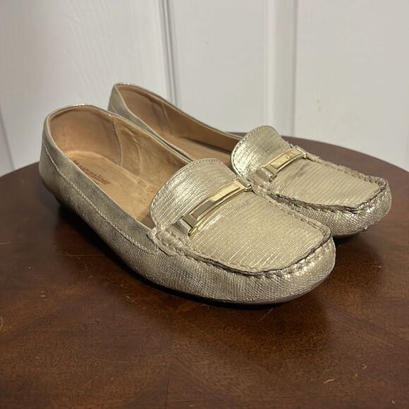 🔥Naturalizer Gadget N5 Comfort Golden Slip-on Loafers - Sz 9N - great condition - Picture 7 of 9